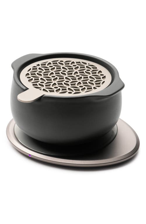 Ohom Jun Self-heating Diffuser Set In Inkstone Black