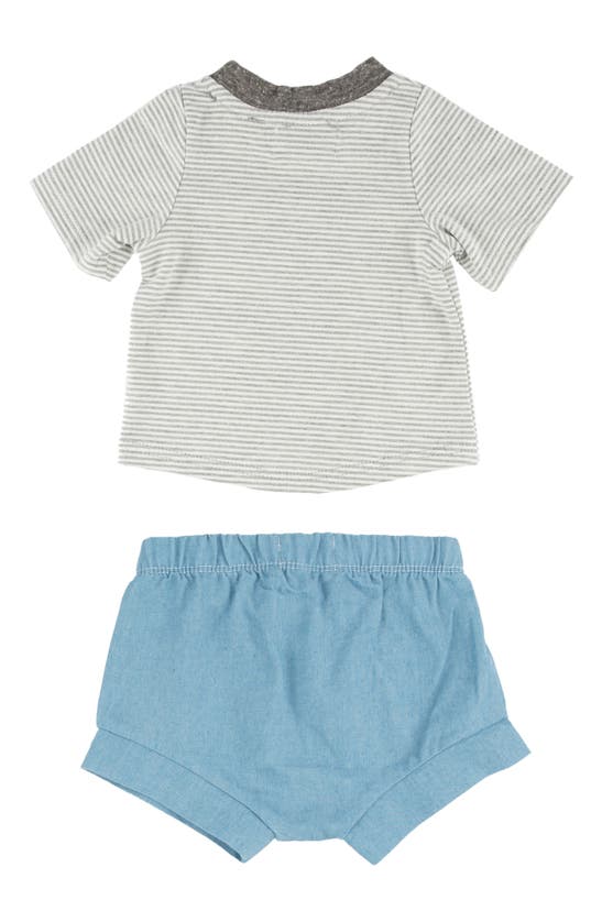 Shop Miki Miette Christopher T-shirt & Shorts Set In Malibu