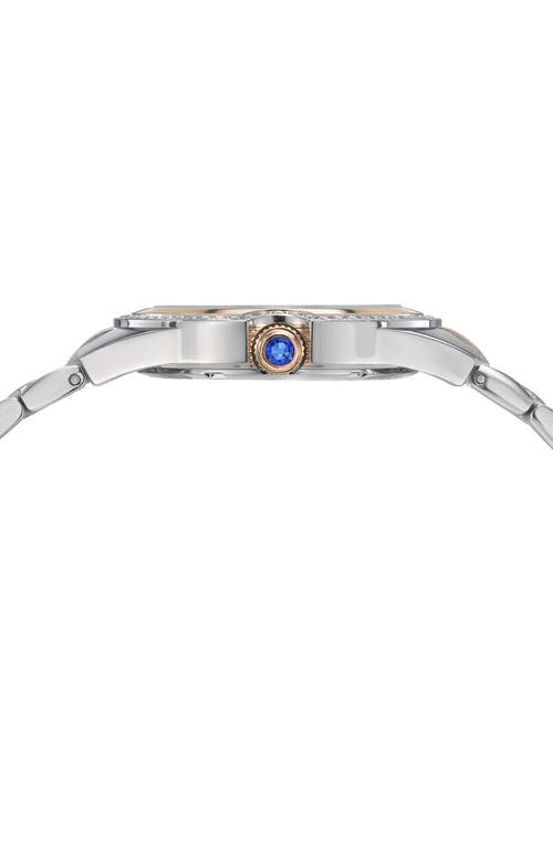 Shop Porsamo Bleu Guilia Interchangeable Bracelet Watch, 37mm In Rose/silver/white