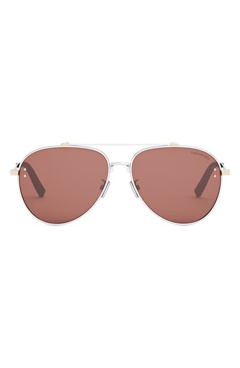 CD Diamond A1U 59mm Pilot Sunglasses