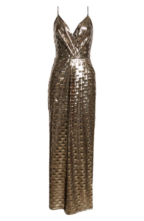 JOHANNA ORTIZ JOHANNA ORTIZ HENNA NIGHT CHECK SILK BLEND MAXI DRESS