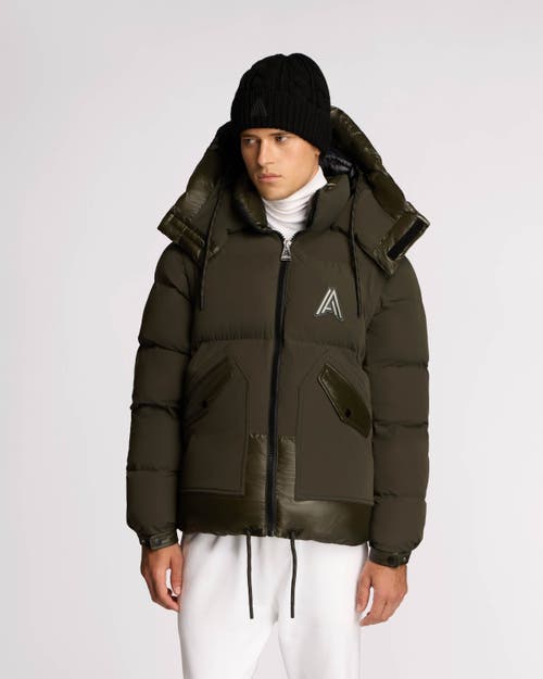 Shop Alpenhaus Megeve Unisex 2-in-1 Relaxed Fit Puffer In Moss