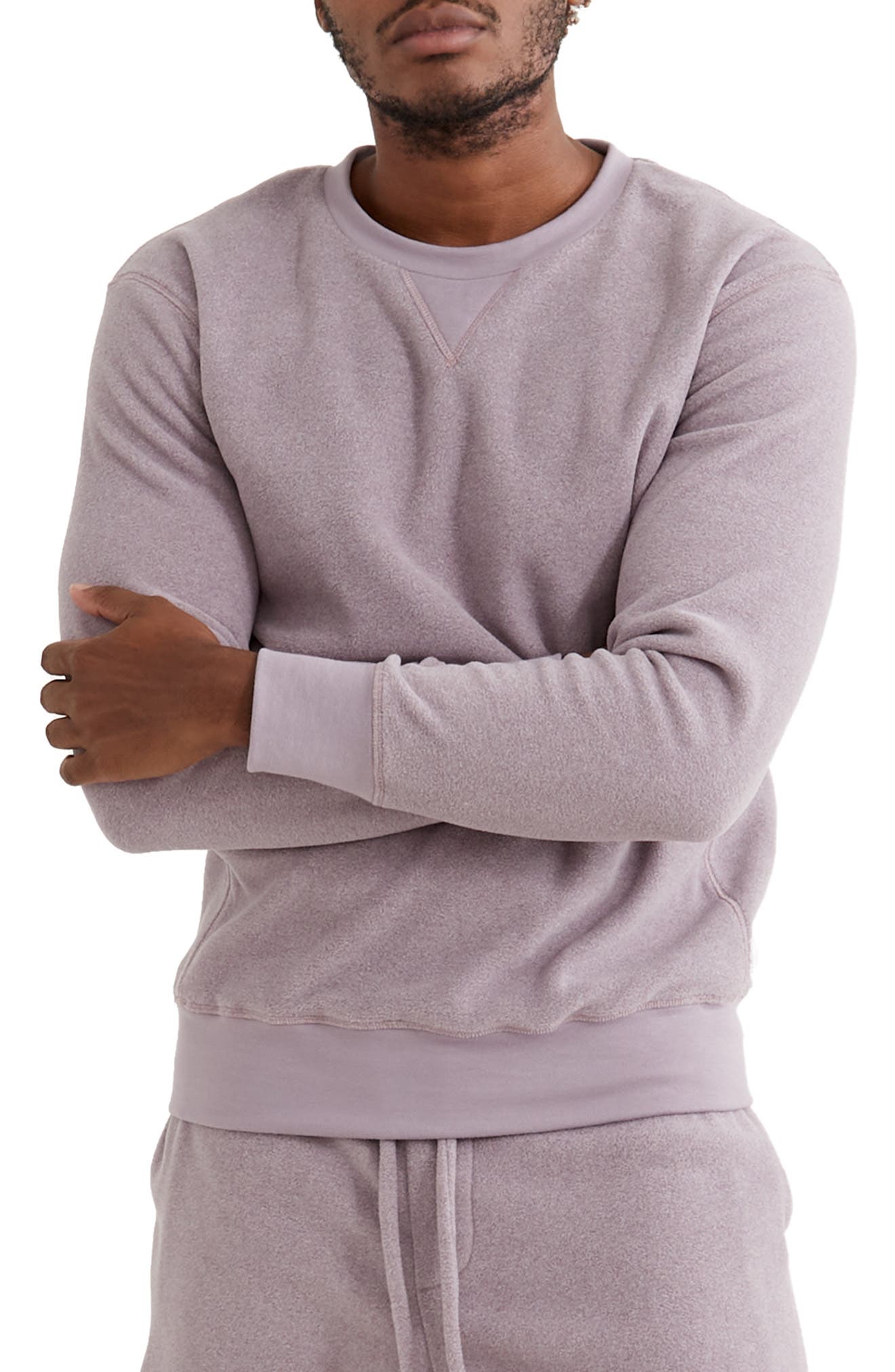 plum sweatshirt