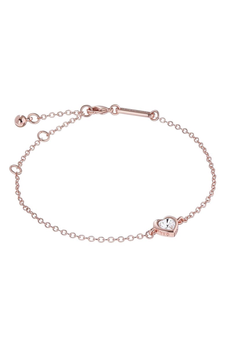 Ted Baker London Hansa Crystal Heart Bracelet | Nordstrom