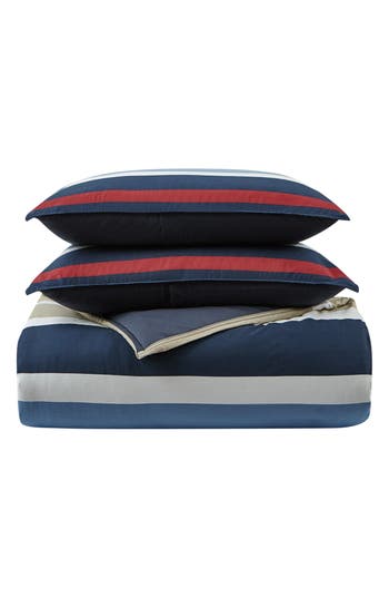 Nautica Bradford Duvet Cover Set In Navy