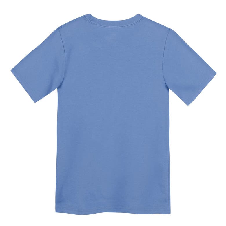 Shop Nike Preschool  Powder Blue Milwaukee Brewers City Connect Large Logo T-shirt