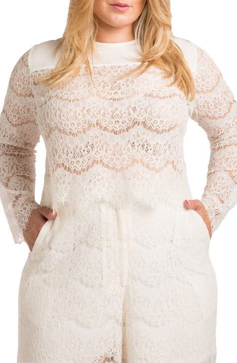 Lace Plus-Size Tops Nordstrom