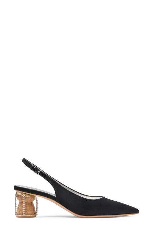 Kate Spade New York Soirée Pointed Toe Slingback Pump In Black