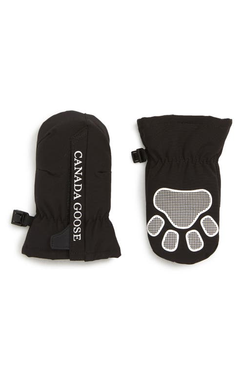 Canada Goose Baby Paw Mittens in Black at Nordstrom, Size Small