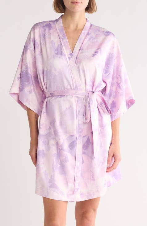 Satin Shortie Robe