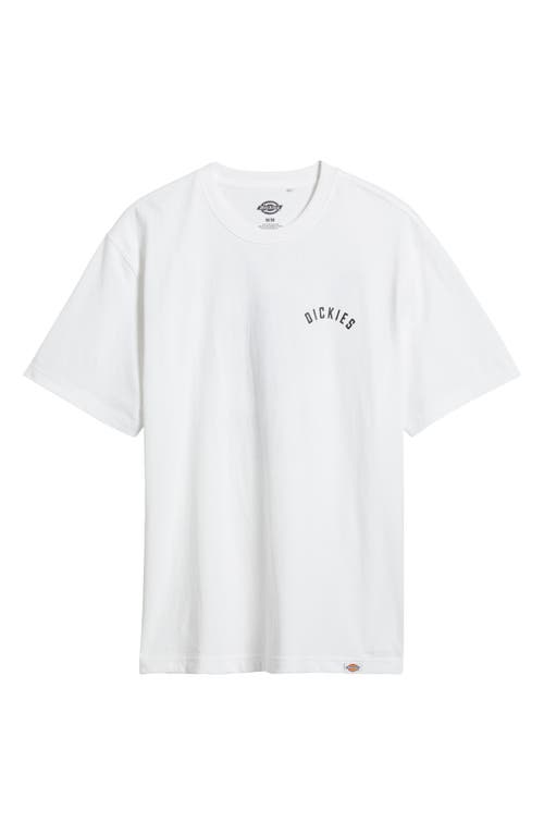 Shop Dickies Logo Graphic T-shirt In White