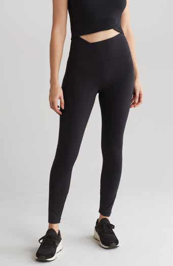 Yogalicious - Lux High Waist Flare Leg V Back Yoga Pants with Elastic Free  Crossover Waistband - North Sea - XX Large