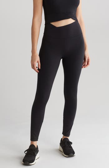 Yogalicious, Pants & Jumpsuits, Yogalicious Lux Black Pull On Pants Black  Straight Leg Jogger Womens Size M