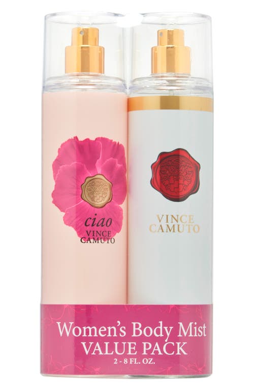 Vince Camuto Body Mist Fragrance Set In No Color