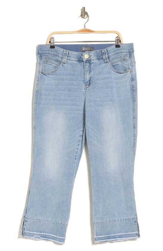 Shop Democracy Flare Jeans In Light Blue
