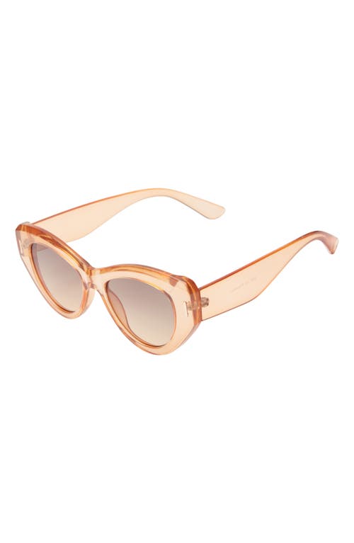 Shop Bp. Oversize Cat Eye Sunglasses In Clear- Orange