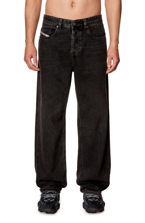 DIESEL 2001 D-Macro Straight Leg Jeans in Black at Nordstrom, Size 36