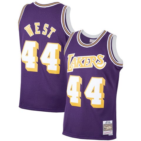 Los Angeles Lakers Mitchell & Ness Hardwood Classics Hometown Champs Pullover  Sweater - Purple