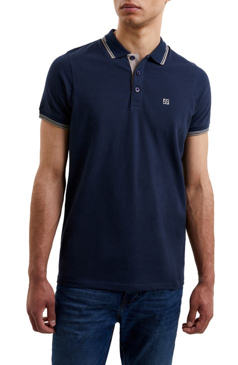 Polo homme French Rugby Club marine
