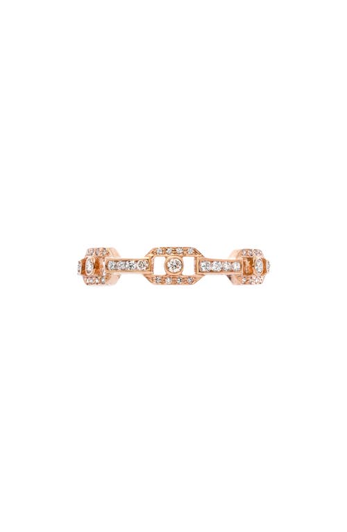 Sethi Couture Diamond Link Ring in 18K Rg at Nordstrom, Size 6.5