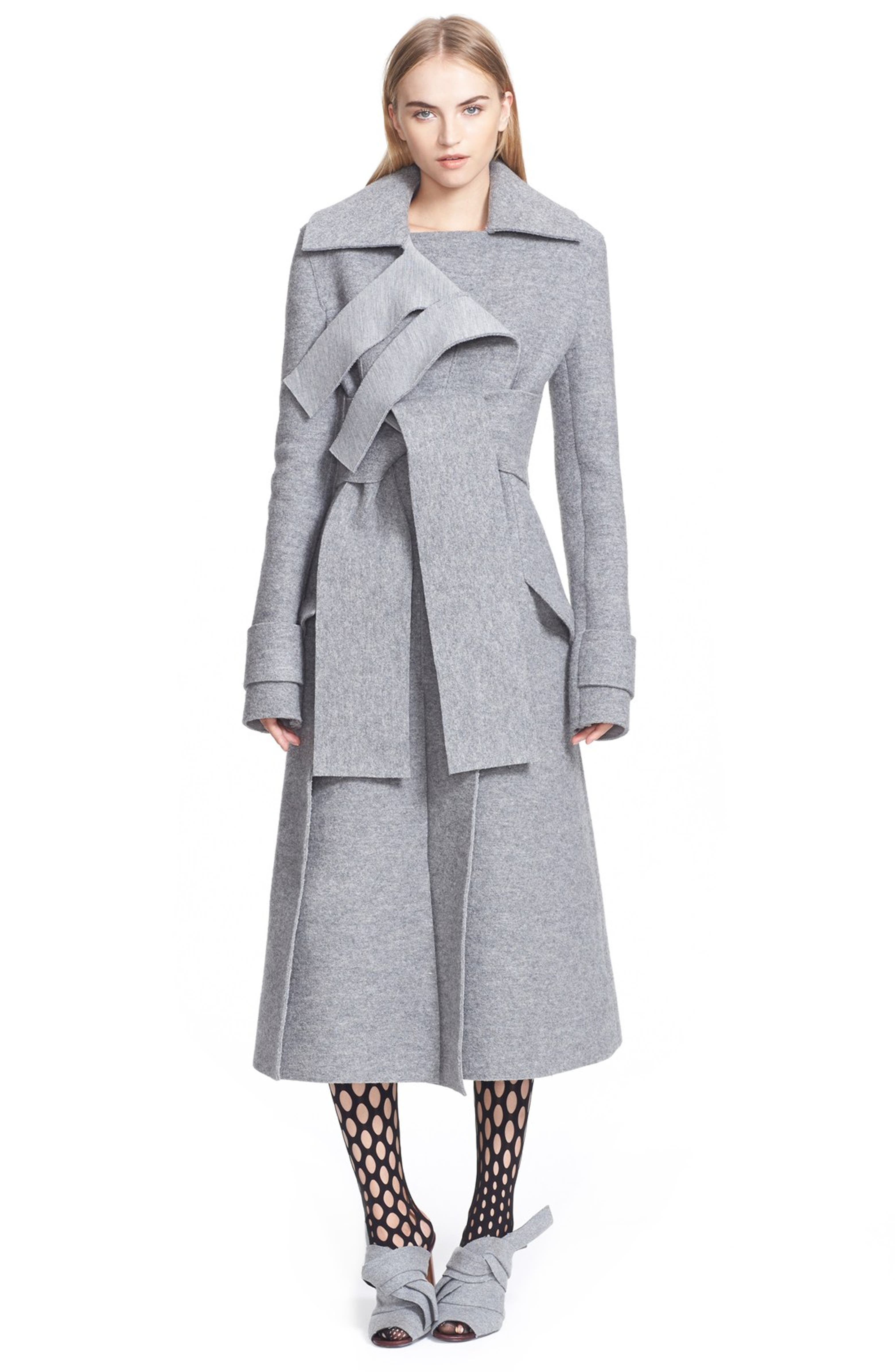 Proenza Schouler Boiled Wool Double Breasted Coat | Nordstrom