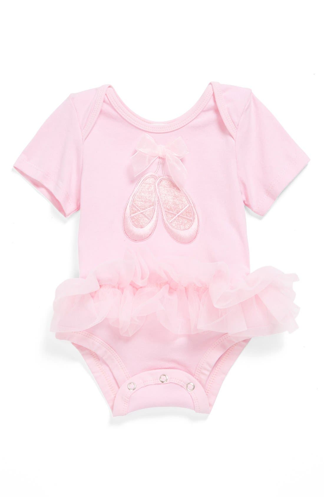 Popatu 'Ballet Shoe' Tutu Bodysuit (Baby Girls) Nordstrom