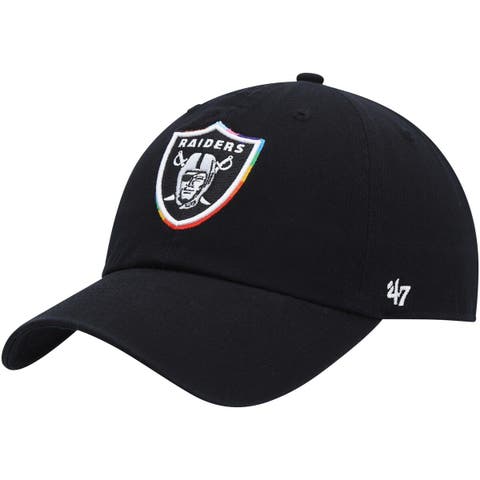 New Era Men's Black Las Vegas Raiders 50th Anniversary Patch