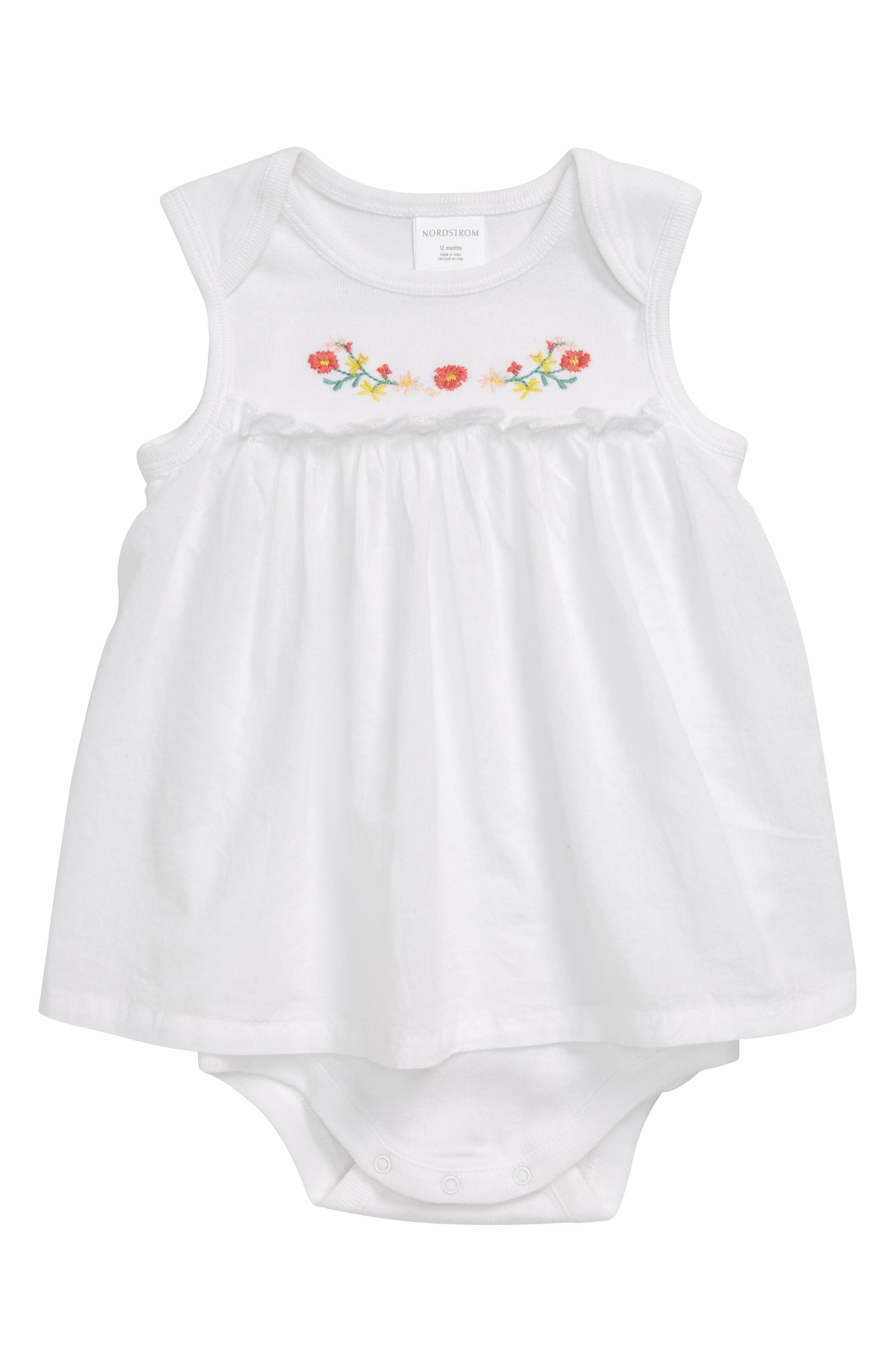 baby skirted bodysuit