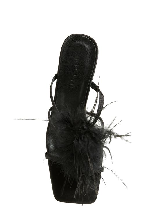 BILLINI BILLINI KAYDEN FEATHER SLIDE SANDAL 