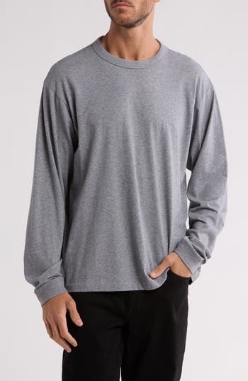 Abound Oversize Crewneck T-shirt In Grey Heather