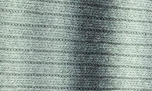 Portolano Ombré Stripe Merino Wool Blend Scarf In Grey Multi