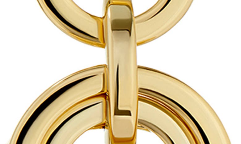 Ted Baker Huliet Multi Hoop Drop Earrings In Gold Tone