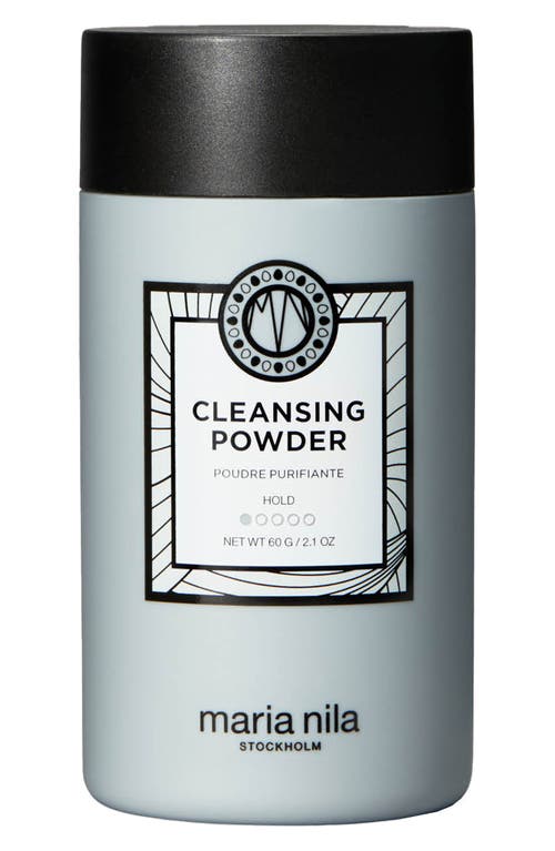 Maria Nila Cleansing Powder Styling Powder In No Color