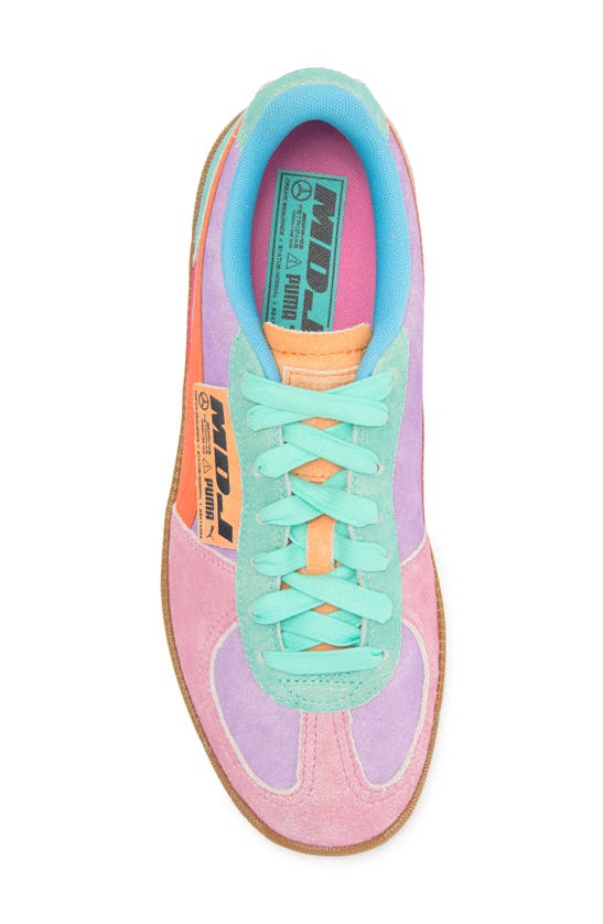 Shop Puma Mad Dog Jones X Mercedes-amg F1 Palermo Sneaker In Ultraviolet-sparkling Green