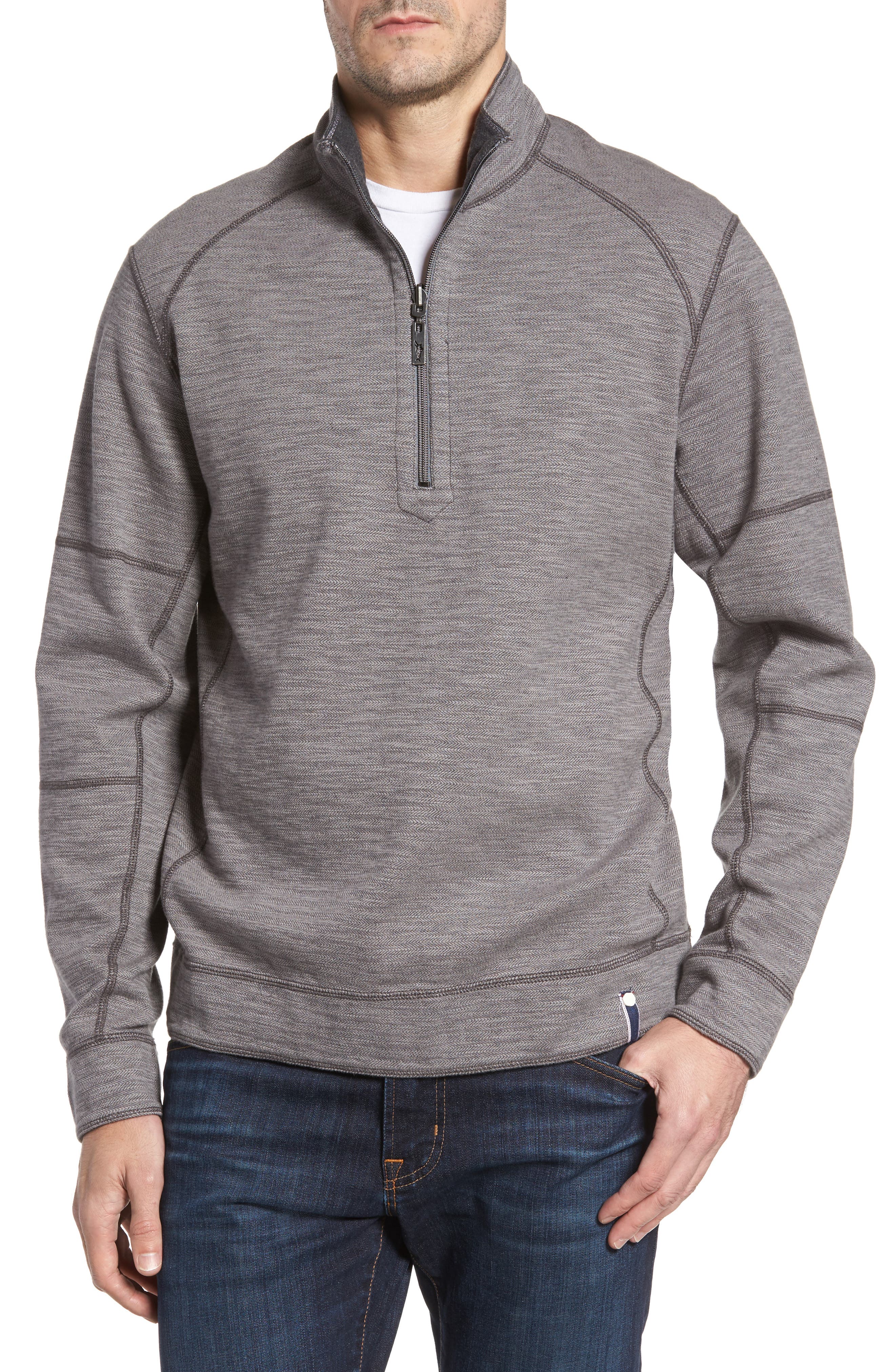 tommy bahama quarter zip pullover