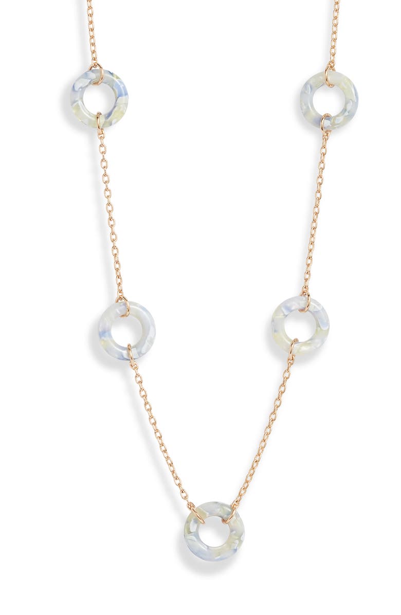 Lele sadoughi circle necklace Clearance