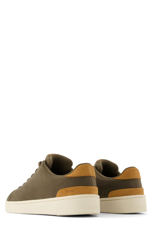 Shop Toms Travel Lite Sneaker In Dark Green