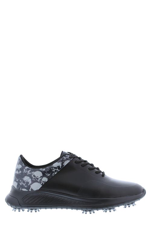 Shop Robert Graham Austwell Golf Shoe In Black