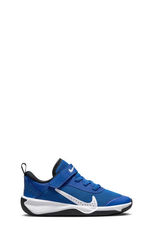 Shop Nike Kids' Omni Multi-court Sneaker In Game Royal/white/black