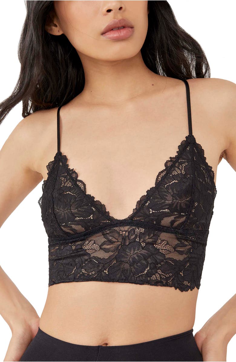 Free People Intimately Fp Everyday Lace Longline Bralette Nordstrom 9801