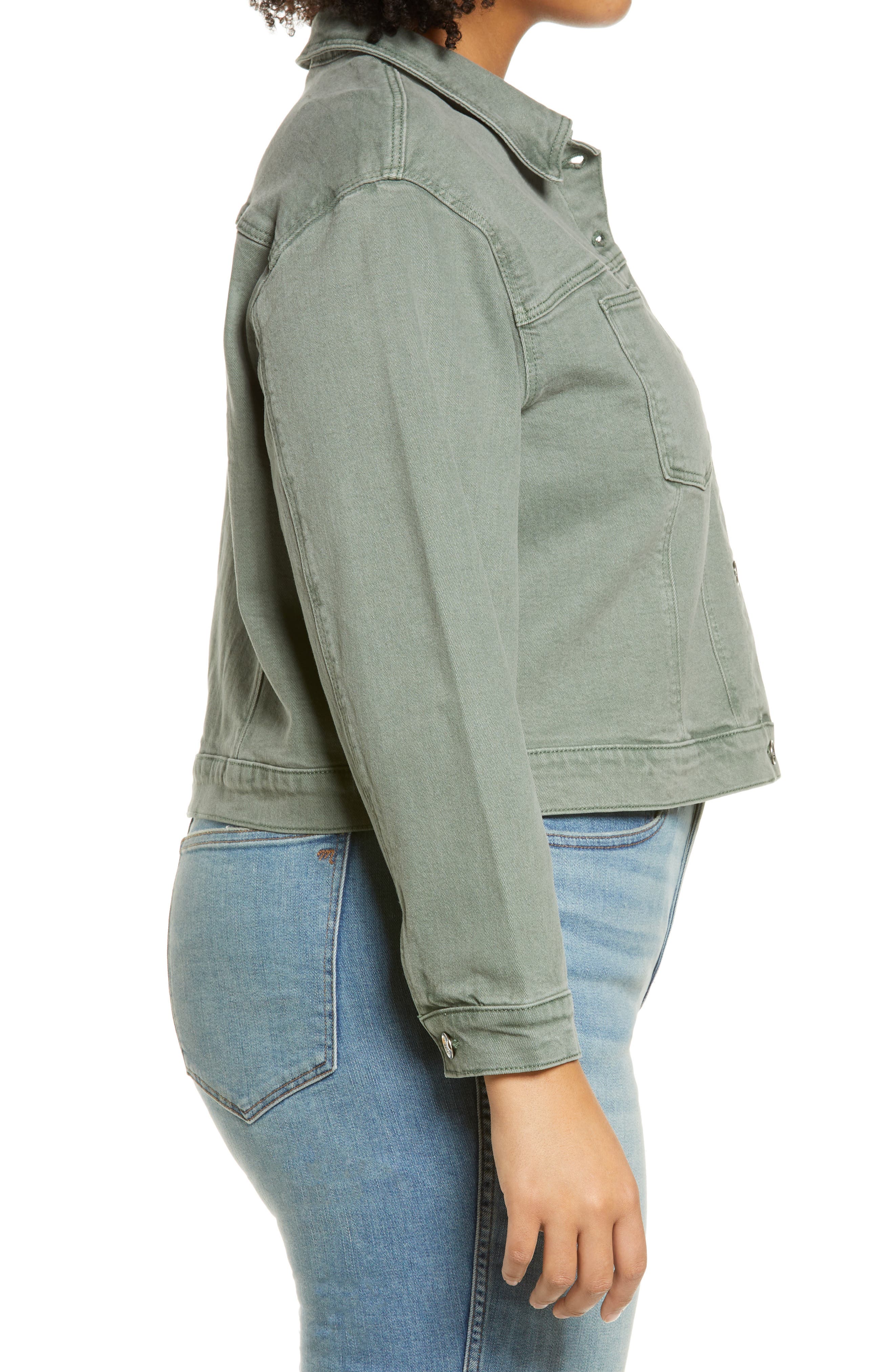 VERO MODA CURVE Brenda Denim Jacket | Nordstrom
