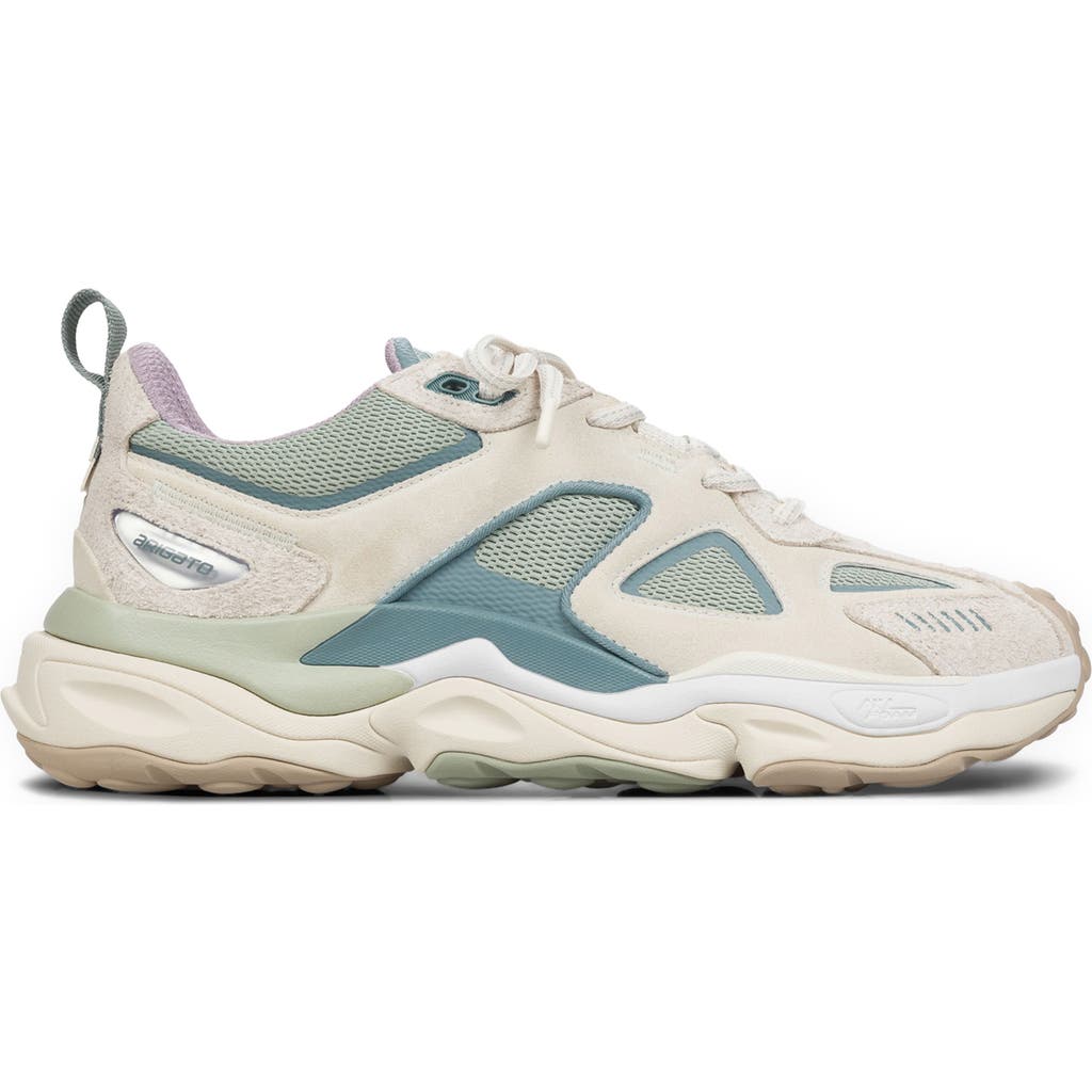Axel Arigato Satellite Runner Sneakers In Off White/multi
