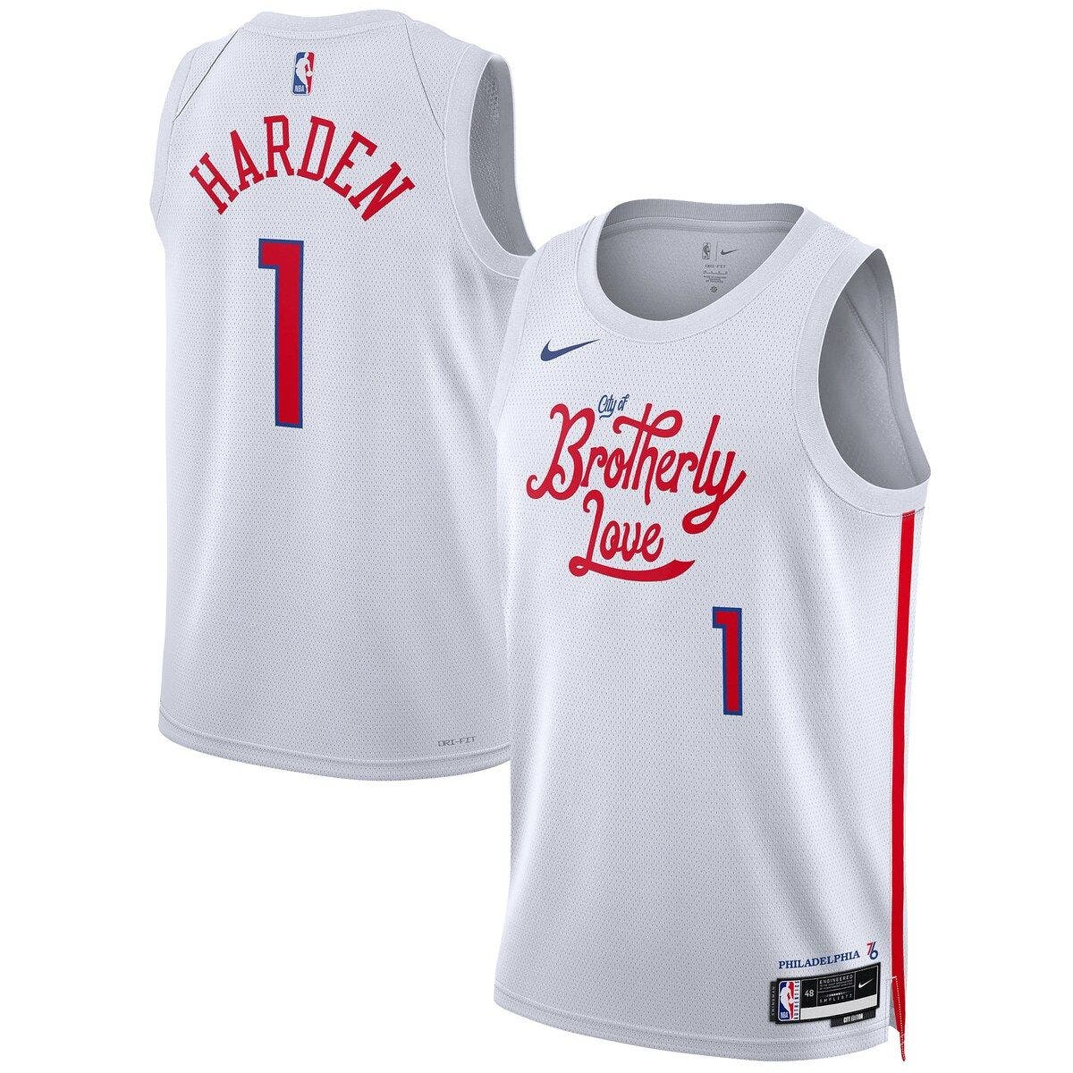 james harden official jersey