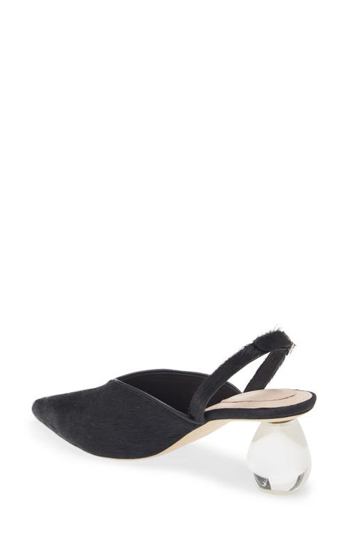 Shop Simone Rocha Pointed Toe Slingback Pump In Black