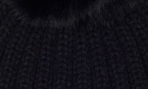Goldbergh Hodd Pom Beanie In Black