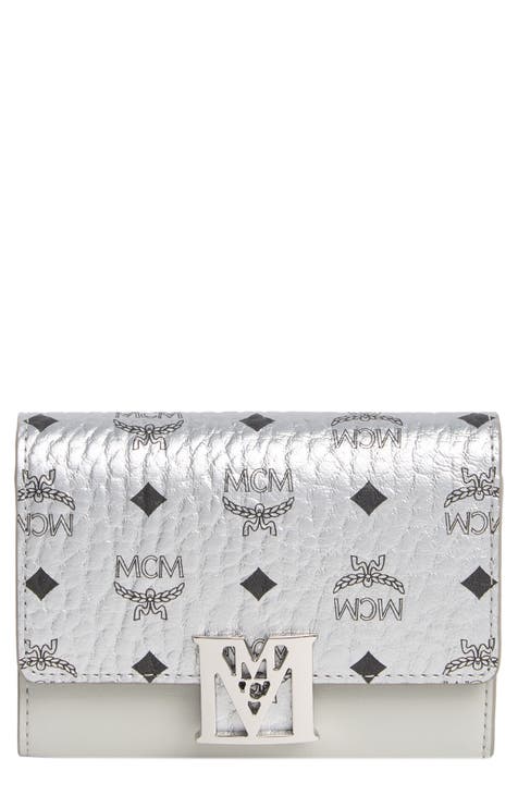 MCM Nordstrom Exclusive Visetos Triple Pocket Sling Belt Bag