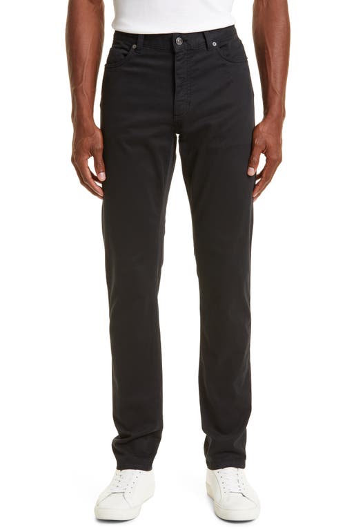 ZEGNA City Fit Stretch Cotton Pants at Nordstrom