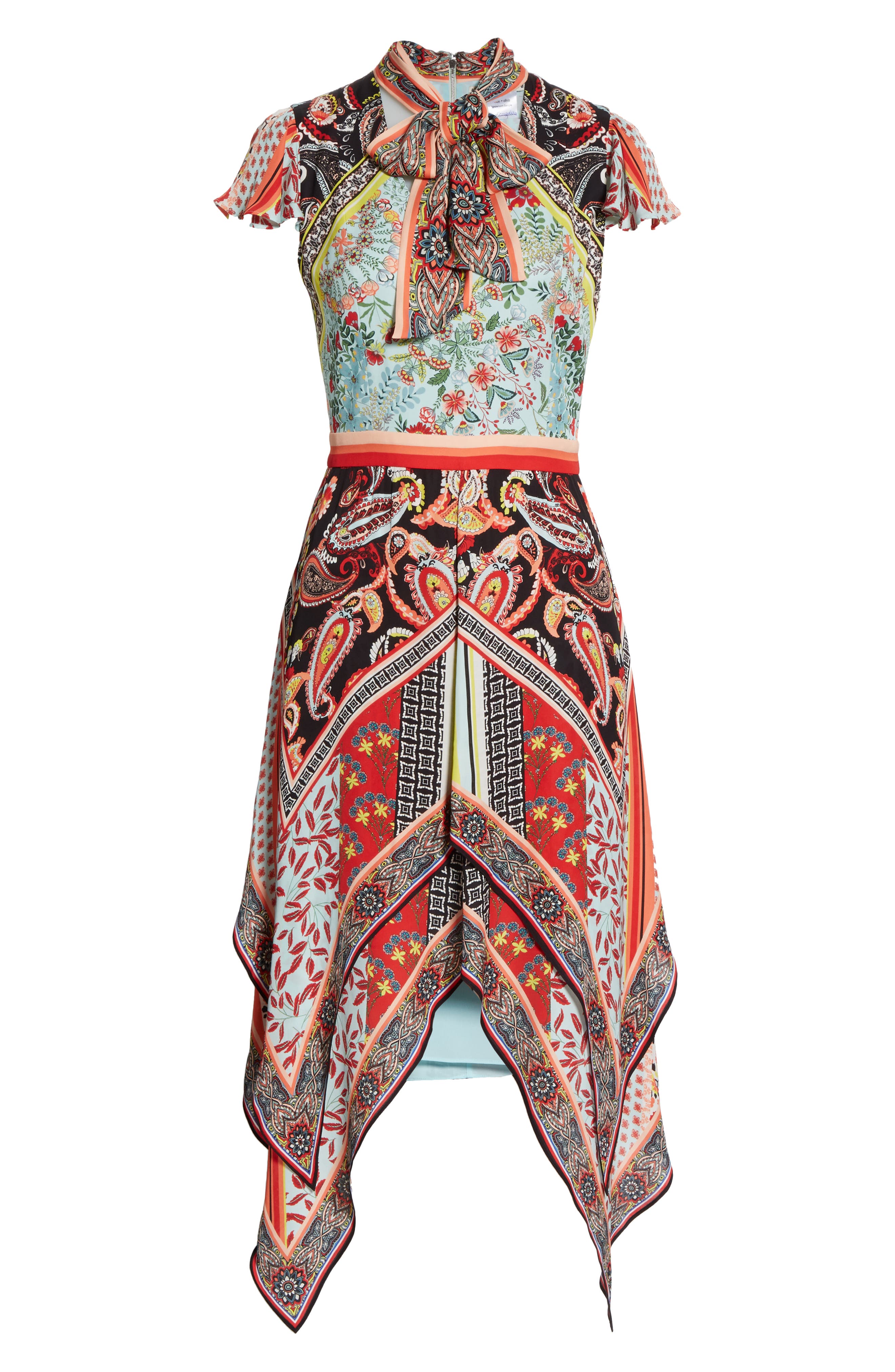 alice and olivia tamara dress