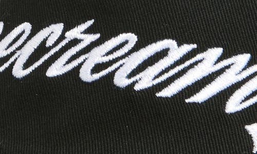 Icecream Gleam Logo Trucker Hat In Black