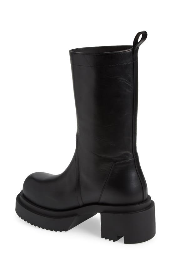 Rick Owens Bogun Boot In Black